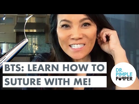 Learn How to Suture with Me! || Behind the Scenes - Learn How to Suture with Me! || Behind the Scenes