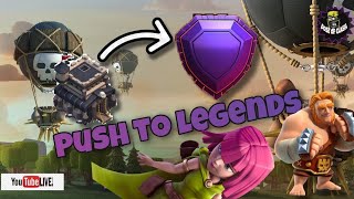 TH9 PUSHING TO LEGEND LEAGUE | CLASH OF CLANS