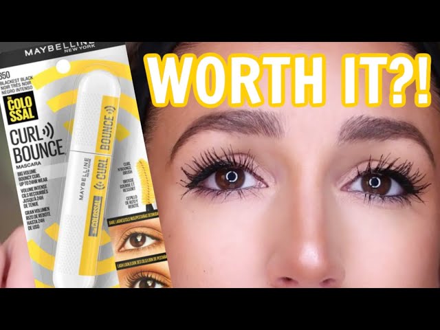 The Colossal Maybelline Review! Mascara HONEST - Curl YouTube Bounce