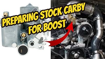 Beginners How to Turbo a VW beetle using stock 34pict or EMPI 34 pict-3 Volkswagen Carburetor