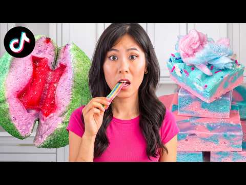I Tested the MOST SATISFYING TikTok CANDY Recipes! 🍬
