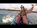 Kayak Fishing the KING SALMON Spawn (NIGHTMARE TRIP!!) - Part 2 | Field Trips Wisconsin