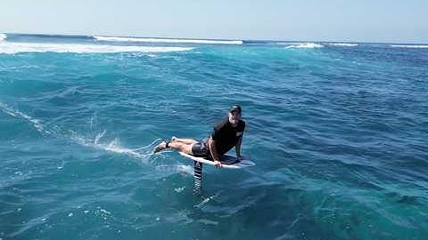 Hydrofoiling as good as it gets - Bali, Indonesia