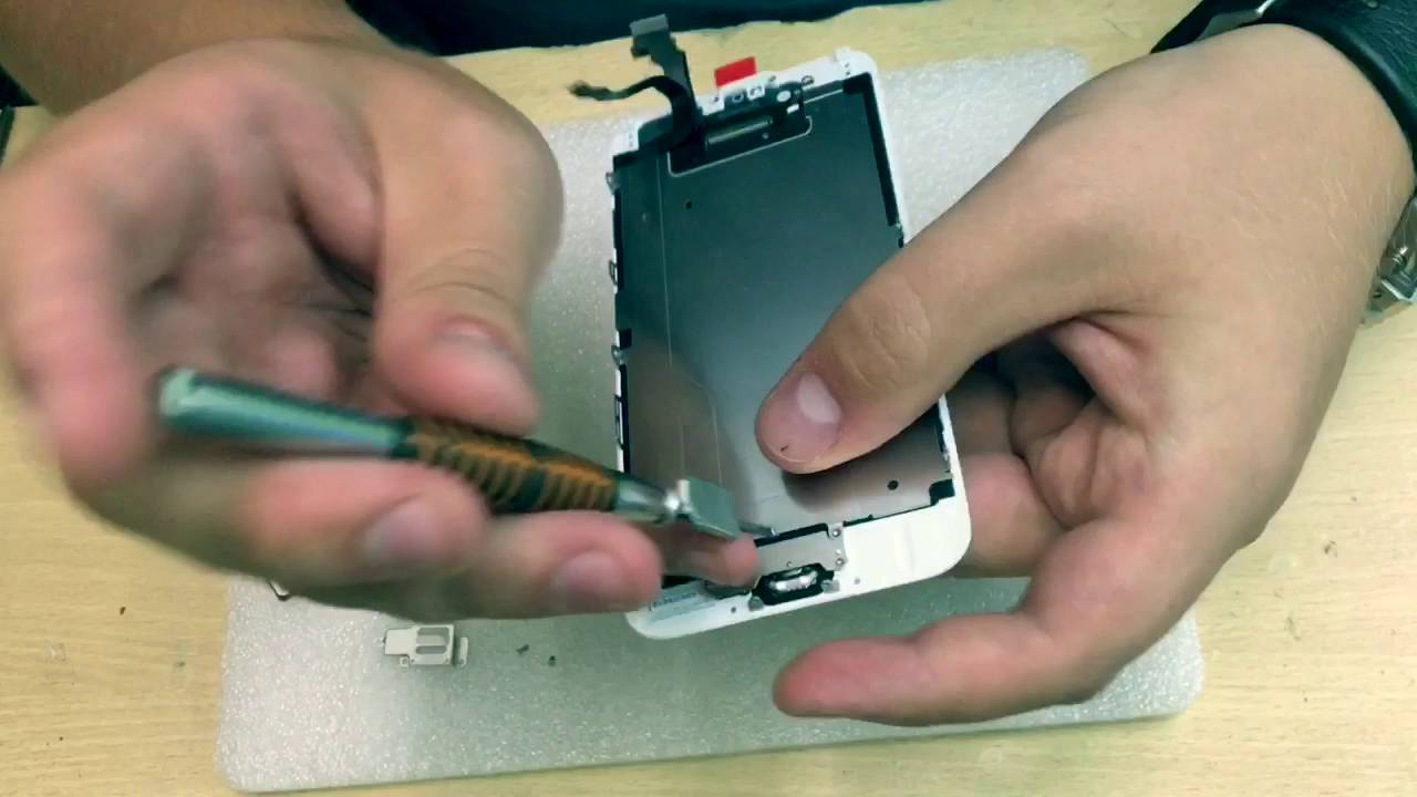 iPhone 6 Замена дисплея и Стекла в сборе - YouTube