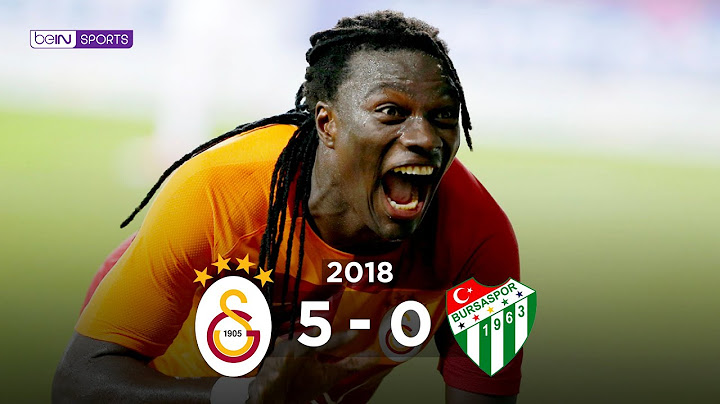 Galatasaray 5 - 0 Bursaspor | Maç Özeti | 2017/18