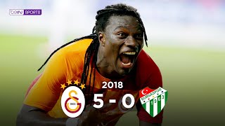 Galatasaray 5  0 Bursaspor | Maç Özeti | 2017/18