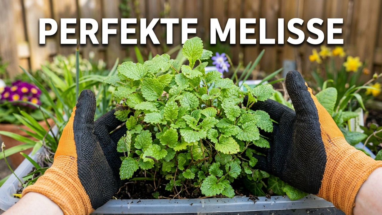 Zitronenmelisse pflanzen und pflegen: Standort, Wasser und Ernte