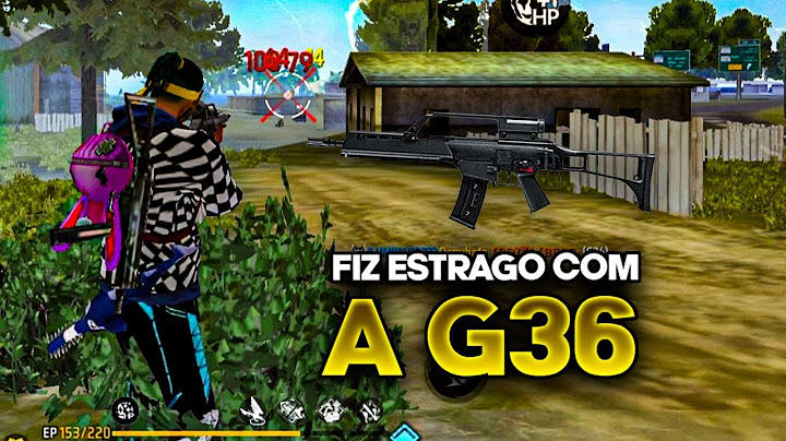 FURY FEZ O ESTRAGO NESSA PARTIDA COM A G36!
