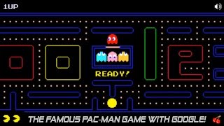 Play Pac-Man Game with Google Doodle [HD]