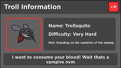 Find The Troll Faces: Re-Memed - How to get "Trollsquito"