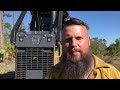 Forest rangers as bulldozer operators fight wildfires head on, sometimes alone deep in the woods