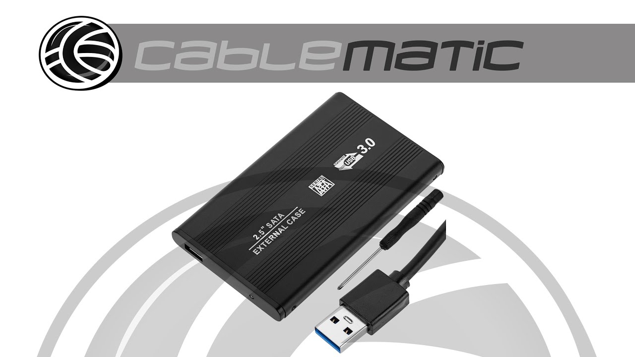 Caja Para Disco Duro SATA 2.5, USB 3.0, Negro, Arg-Ac-102 Argom : Precio  Costa Rica