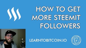How To Get More Steemit followers [STEP BY STEP TUTORIAL] STEEM SBD