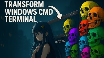 Mind Blowing Windows CMD Terminal setup 🔥