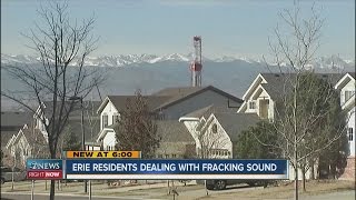 Erie residents dealing with fracking sound