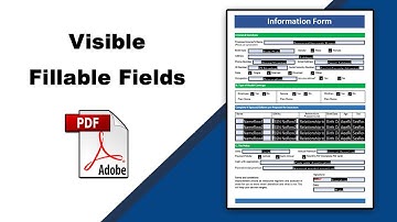 How to make a fillable field visible in pdf (Prepare Form) using Adobe Acrobat Pro DC