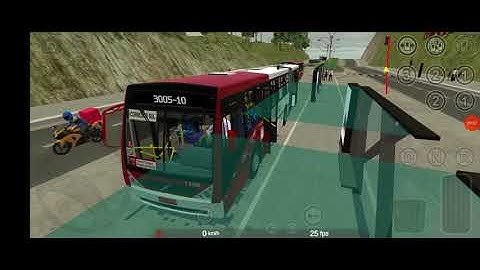 Millennium II VOLVO B12M, mapa Aricanduva, linha 3005,