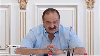 Глава Дагестана подверг критике работу ресурсоснабжающих организаций