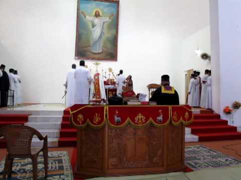 This video was taken on May 13th 2010 at 7:00am at Parumala Church in Kerala India on the Feast of Ascension. It is conducted by the newly ordained Episcopa,...
