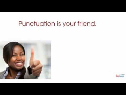 Video: Why Are Punctuation Marks Needed