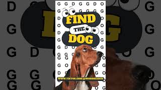 Can you find the hidden DOG? impossible word search #wordsearch #game #dog #viral #puzzle screenshot 4