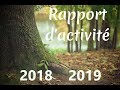 Rapport d&#39;activité de la FDC25 - 2019