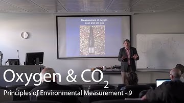 Oxygen and CO2 - Principles of Environmental Measurement Lecture 9