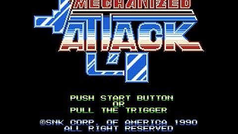 Intro-Demo - Mechanized Attack (NES, USA)