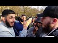 FULL VIDEO! THE MOMENTS BILAL ARRIVES TO CONFRONT ALI DAWAH IN THE PARK...SPEAKERS CORNER