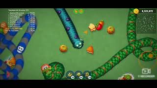 Playing WORM ZONE IO for the First Time - Epic Gameplay!#viral #trendingvideo