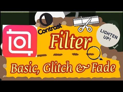 Tutorial Inshot Filter | Effect | Glitch | Fade | Zoom | Tremble | Blur | Video and Picture Editing