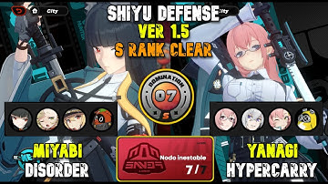 Shiyu Defense Ver 1.5 | ( F2P Team ) M0S0 Miyabi & M0S0 Yanagi | Floor 7 S-Rank | Zenless Zone Zero