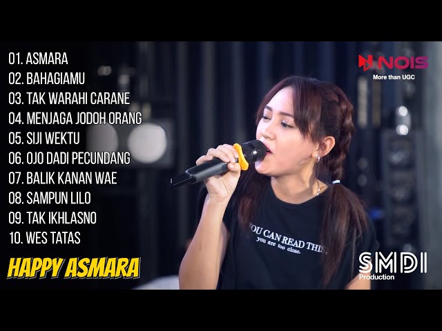 Sang Biduan Happy Asmara feat. Charly Van Houten - Asmara - Bahagiamu - Full Album class=