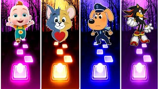 Super Jojo 🆚 Tom And Jerry 🆚 Sheriff Labrador 🆚 Sonic Boom.🌟 Best Edm Rush Gameplay ✅