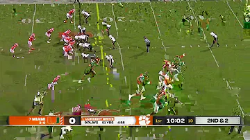 Clemson Scores First Touchdown Of Many In Miami Beat down//College Football Highlights 2020-2021