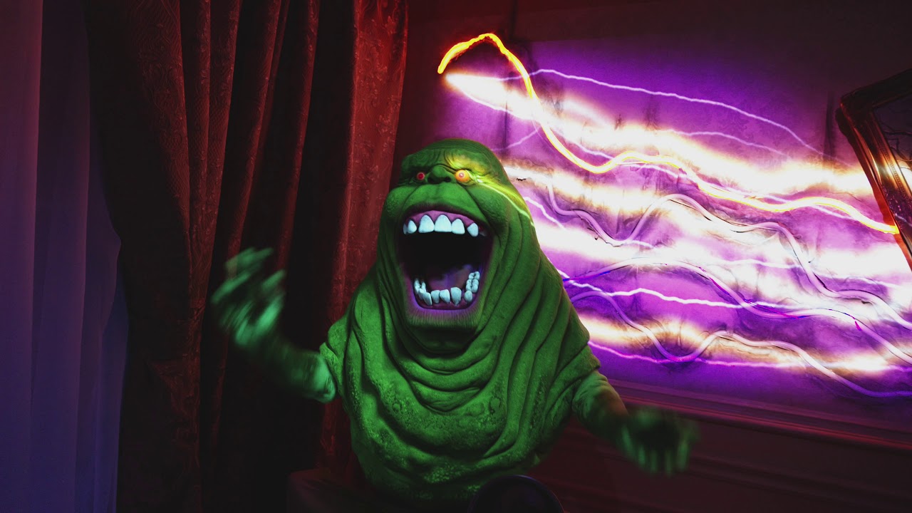 Universal Studios Ghostbusters Halloween Horror Nights Walk Through - YouTube