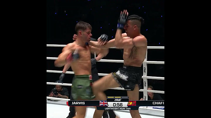 G-UNIT 👊 George Jarvis drops Mouhcine Chafi twice en route to his fourth straight win!