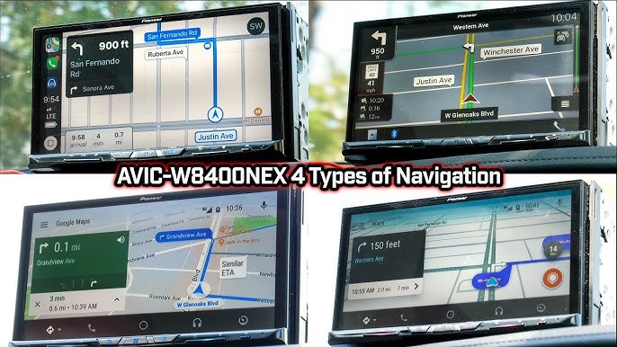 Pioneer's new AVIC 8100NEX 7 Navigation capacitive touch screen