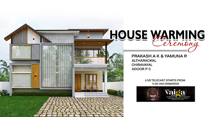 HOUSE WARMING CEREMONY || "ALTHARACKAL" || 13.07.2025 11.00 AM ||