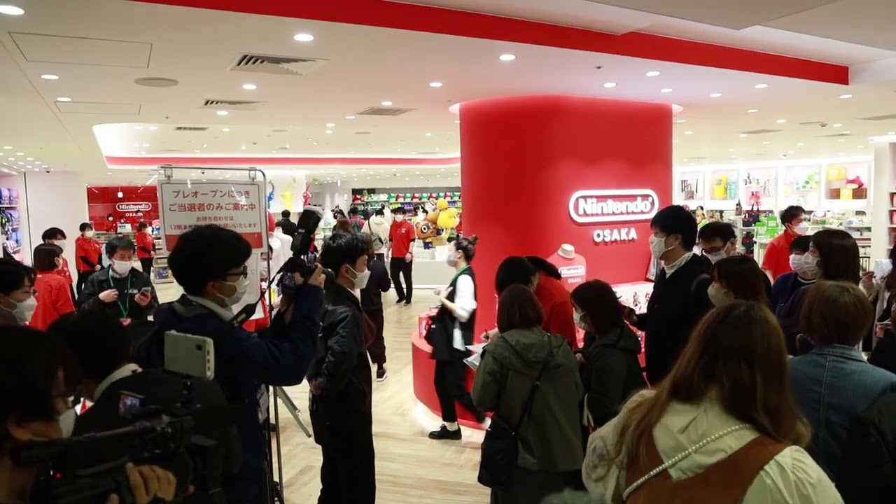 I took a close look at the video of Nintendo OSAKA, the second Nintendo  store in Japan - GIGAZINE