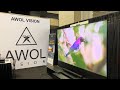 AWOL Vision 4K Laser Vanish TV &amp; LTV-3500 CEDIA 2022