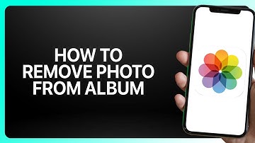 How To Remove Photo From Album In iPhone Photos App 2025! Tutorial