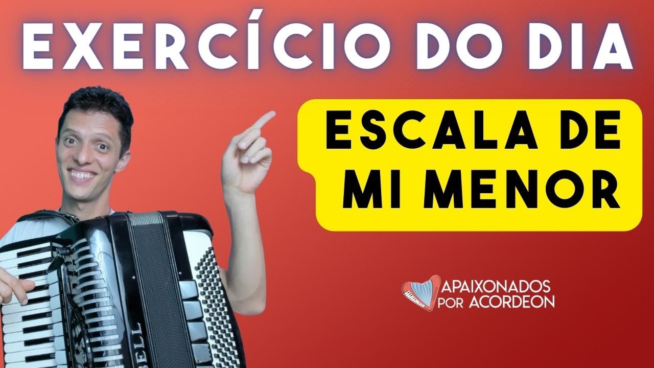 Escala de Mi menor no acordeon | #auladeacordeon #auladesanfona - YouTube