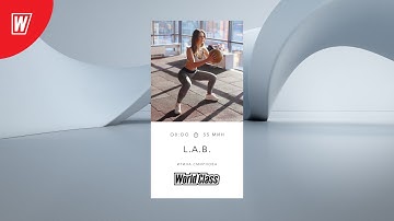 L.A.B. с Ириной Смирновой | 22 декабря 2020 | Онлайн-тренировки World Class