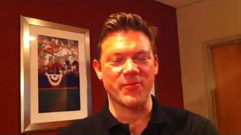 Chef Tyler Florence at Busch Stadium