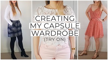 Minimalism | Creating my Capsule Wardrobe - Part 1: Casual/Weekend (Try-On)