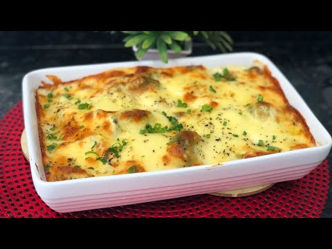 FAÇA ESTE BRÓCOLIS COM BATATA GRATINADO DELICIOSO !!! RECEITINHAS COM AMOR ❤️