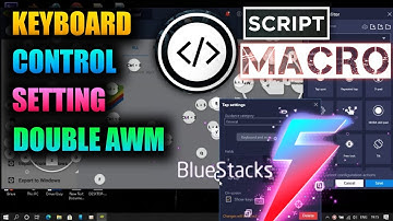 BLUESTACKS 5 AWM MACRO SCRIPT || DOUBLE AWM MACRO SCRIPT || HOW TO USE AWM LIKE  HACKER