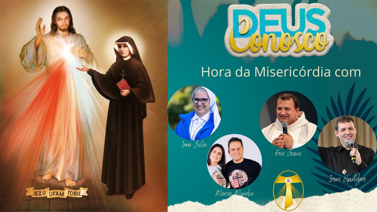 Terço da Misericórdia com Frei Josué, Irmã Zélia, Ironi Spuldaro e Márcio Mendes