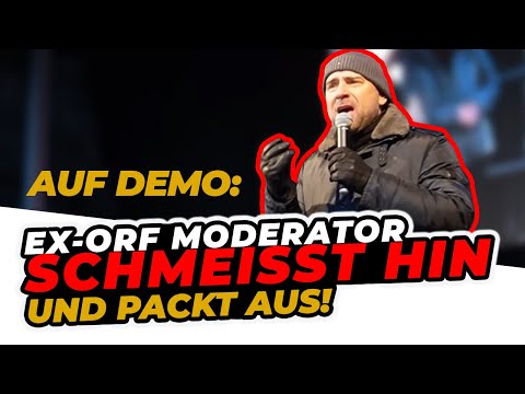 ORF-Moderator hat die Schnauze voll und packt aus! DEMO GRAZ 22/01/2022